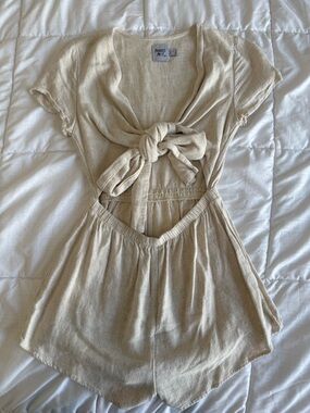 Princess Polly - Tan/ Beige Romper